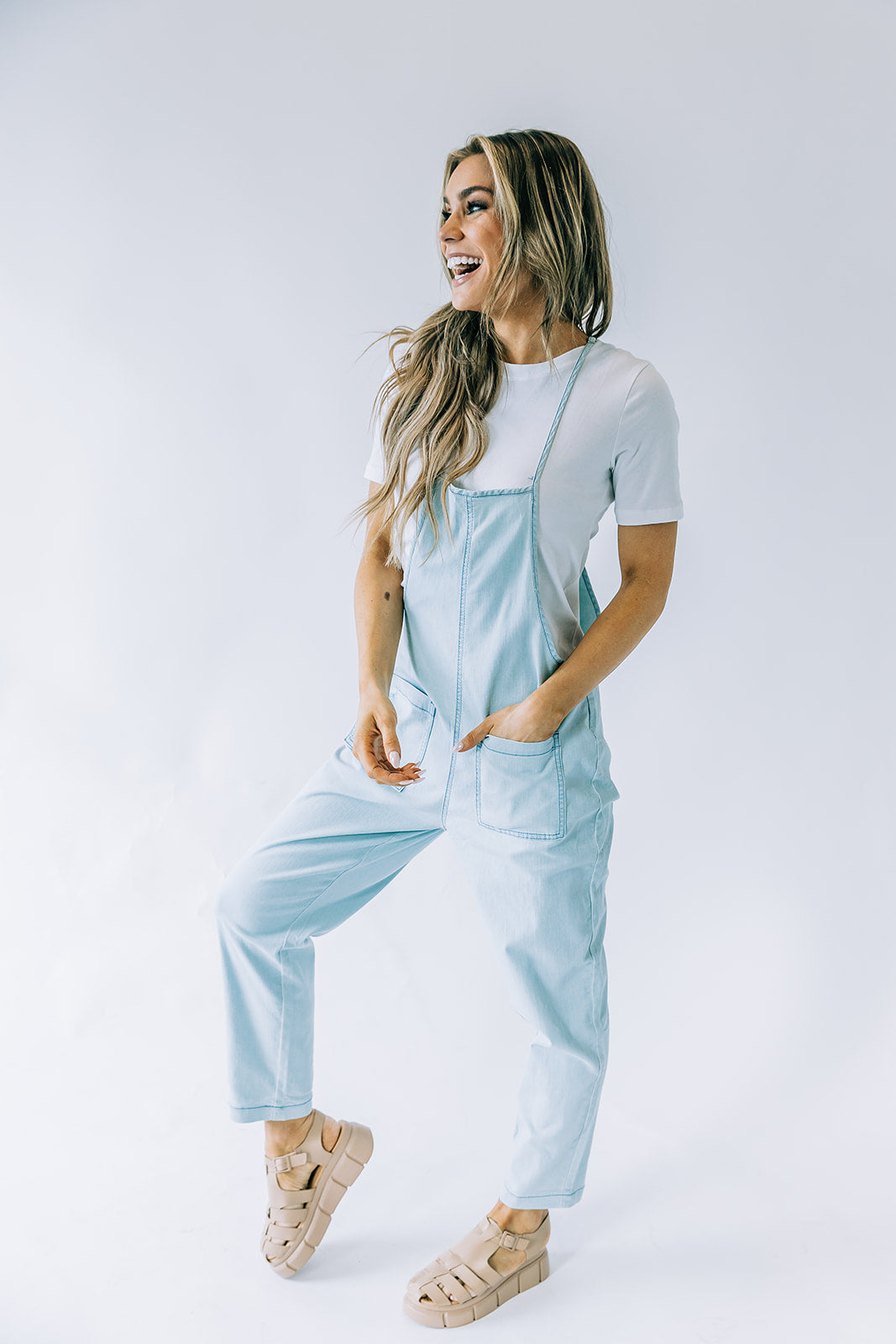 Callan Chambray Overalls