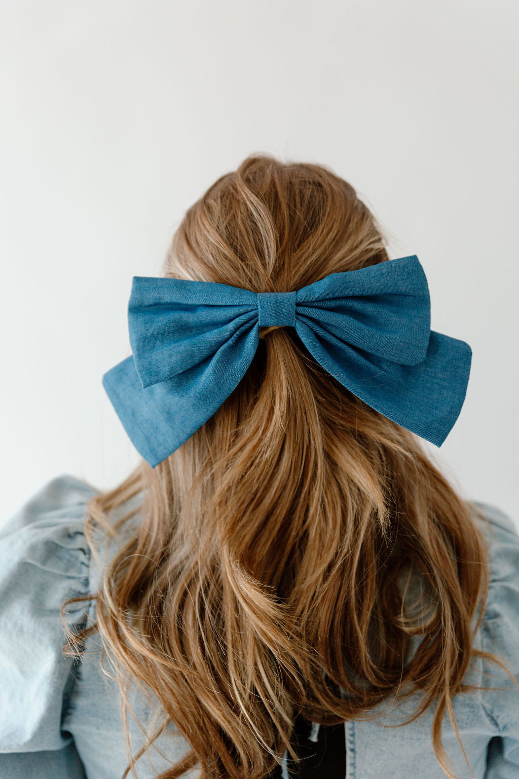 Denim Bow