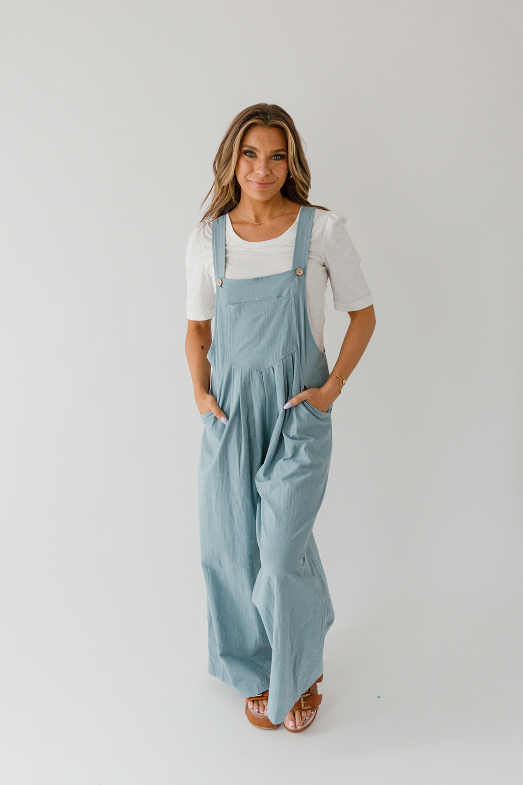 Savannah Wide-Leg Overalls