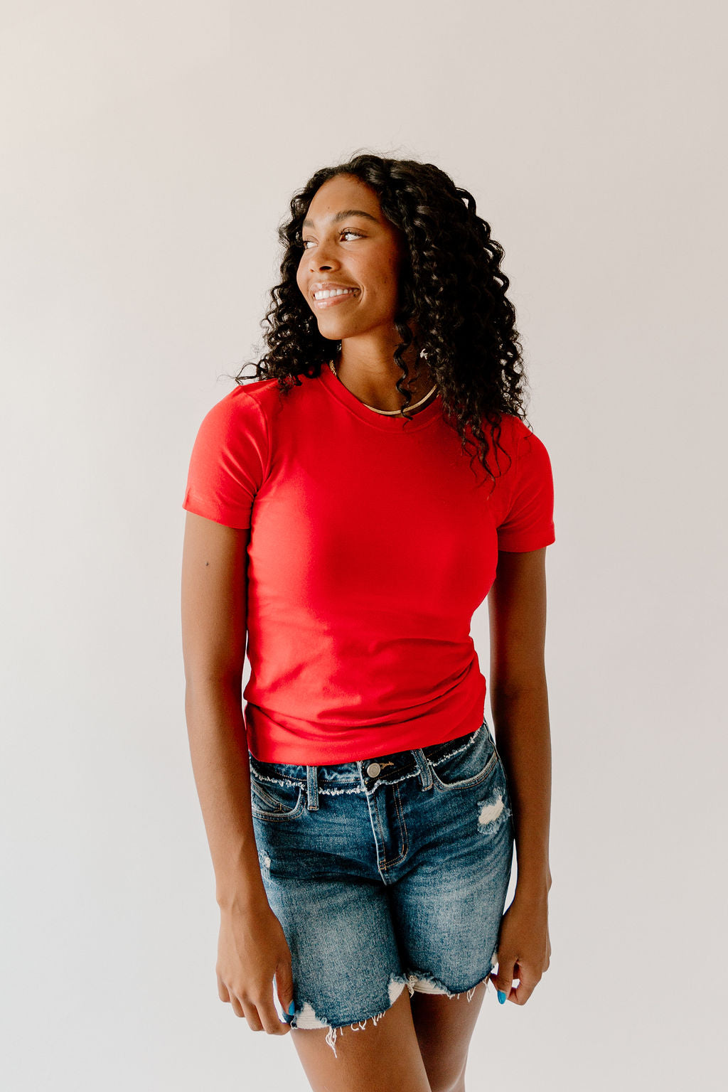 Zenana Basic Crew Neck