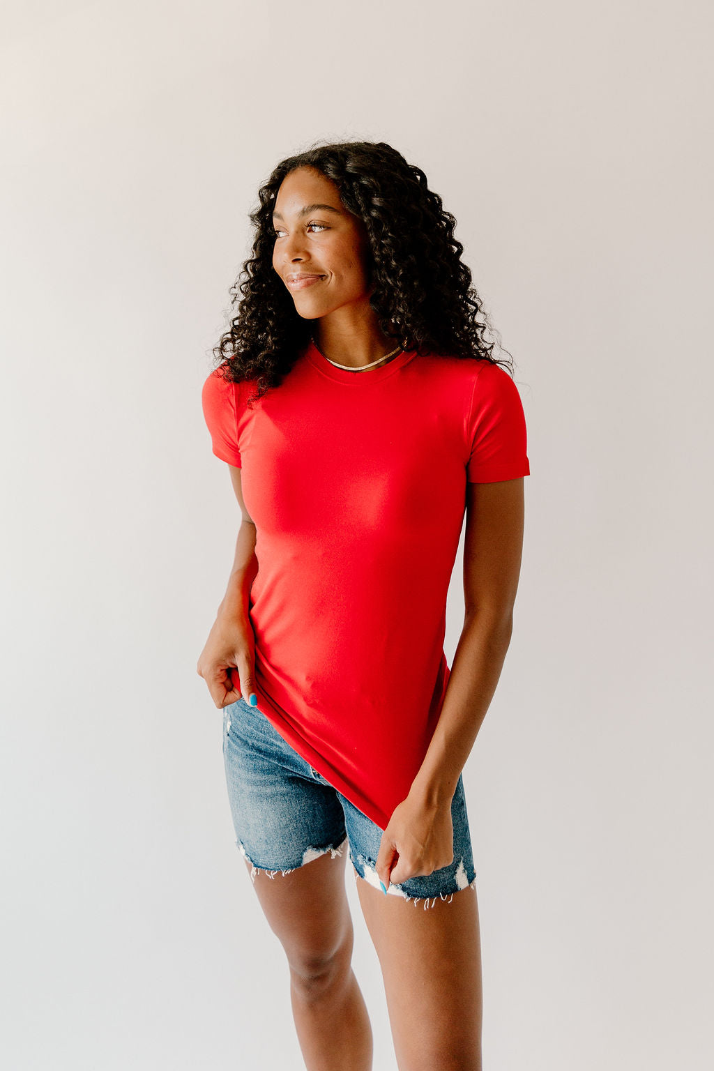 Zenana Basic Crew Neck