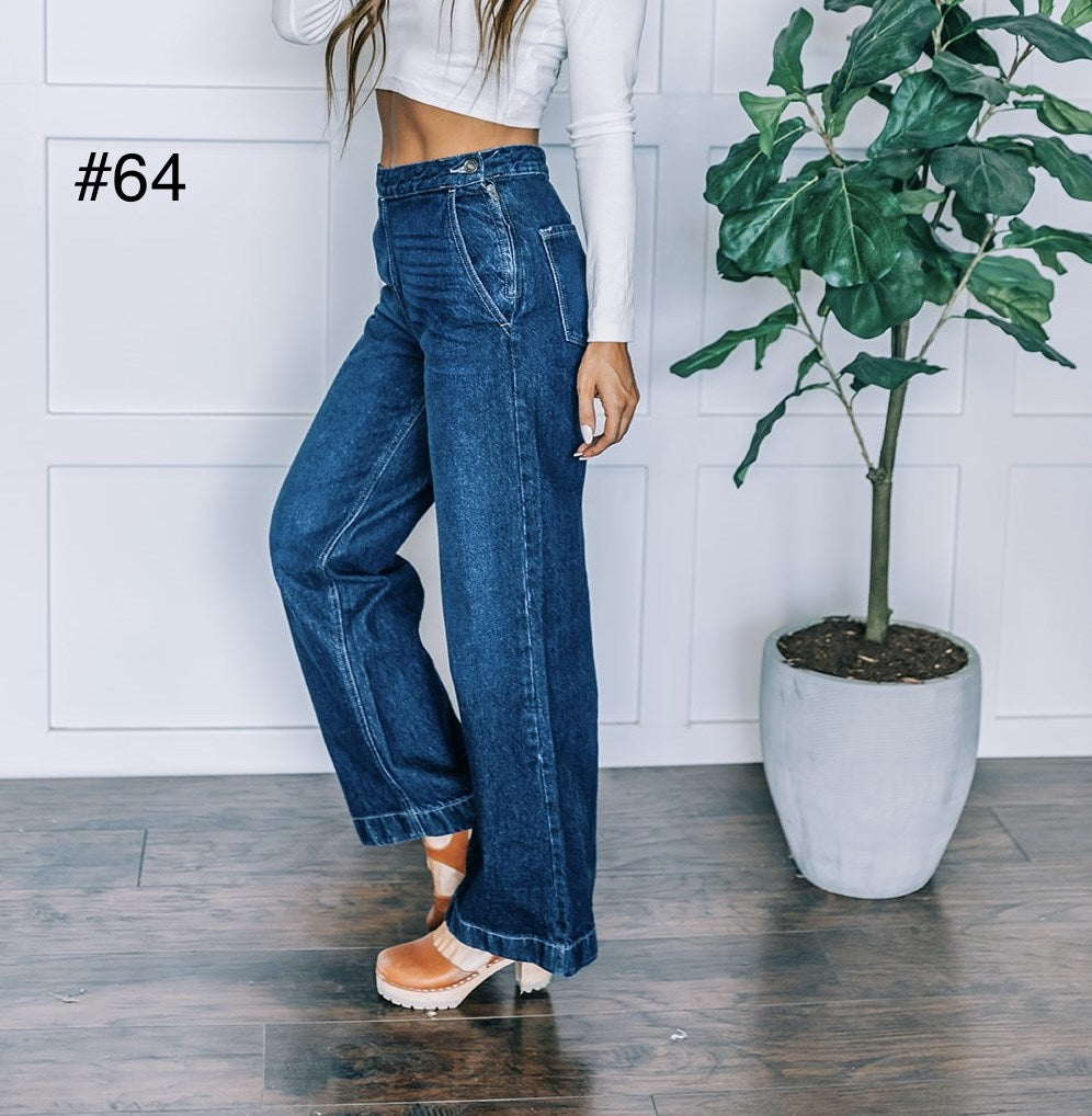 Kancan Side-Zip Denim