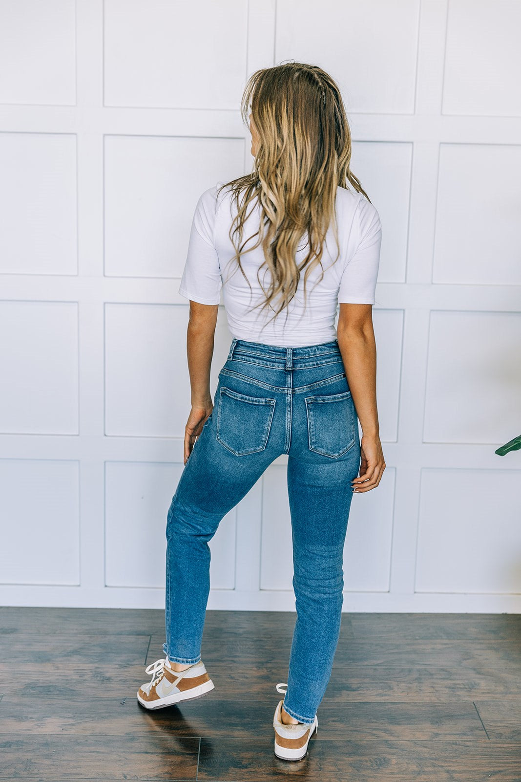 Kancan High Rise Slim Straight Jeans