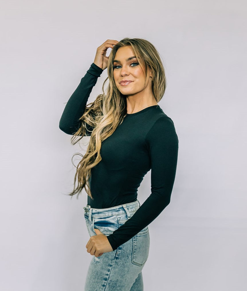 Carmyn Long-Sleeve Bodysuit