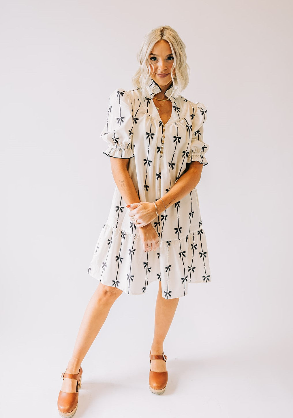 Emma Bow Dress