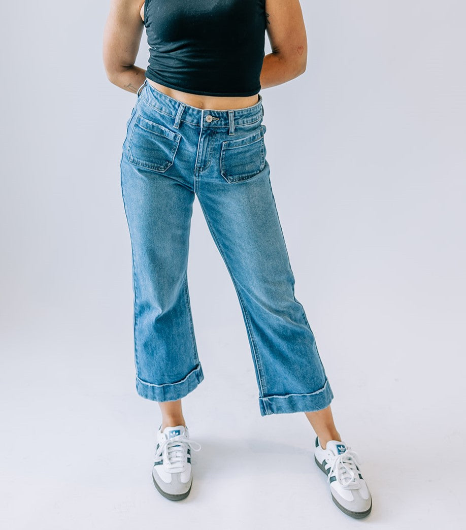 Kancan Cuffed Crop Pants