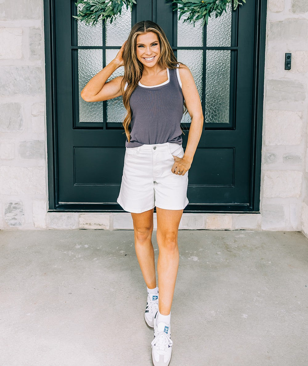 Erica Stretchy Mom Shorts