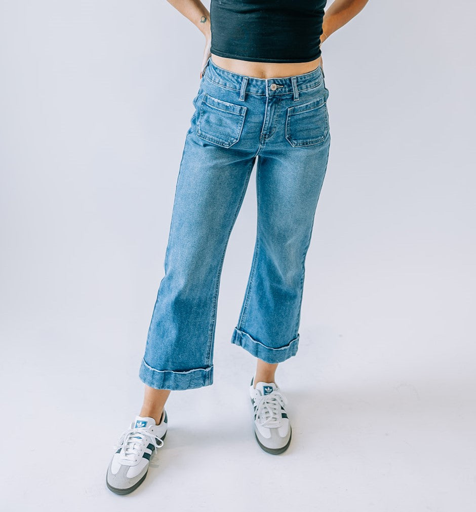 Kancan Cuffed Crop Pants