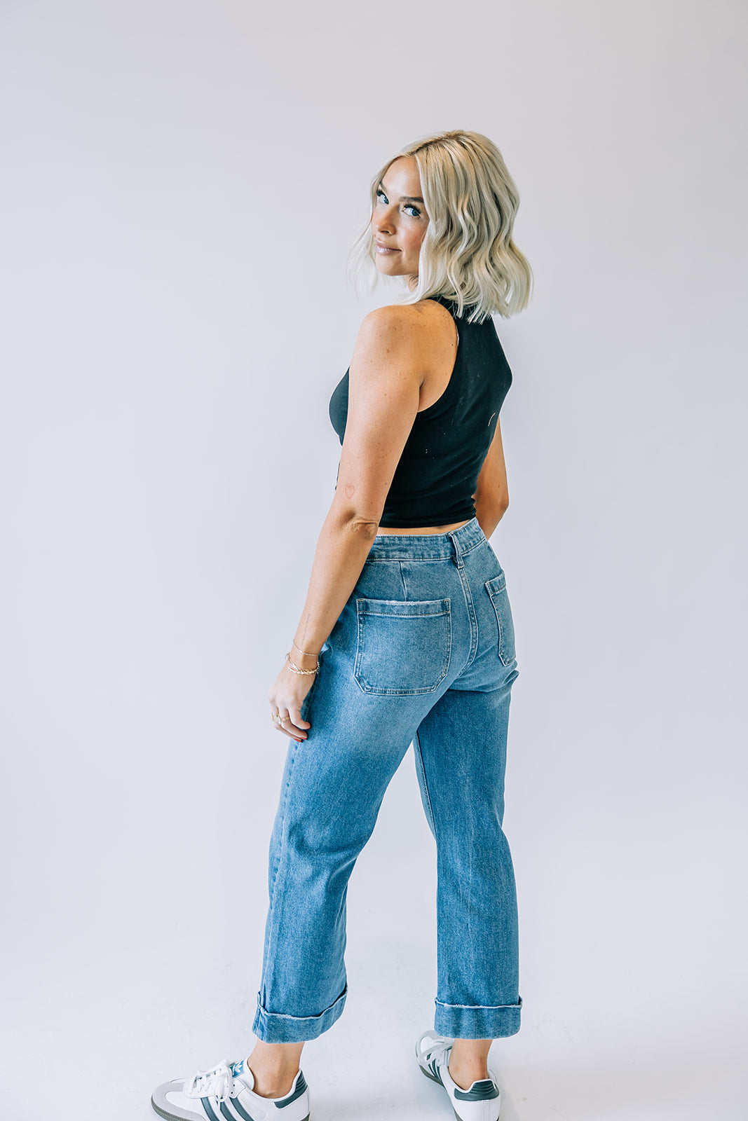 Kancan Cuffed Crop Pants