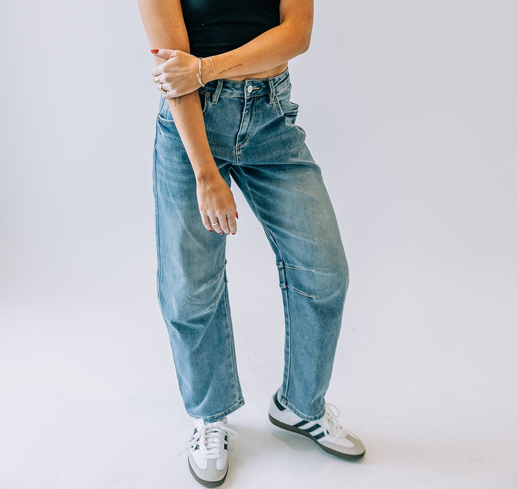 MICA Stretchy Barrel Jeans
