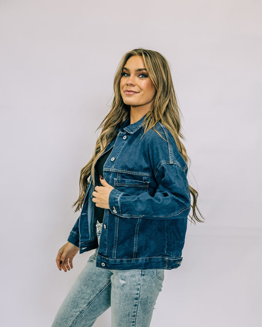 Teagan Oversized Denim Jacket