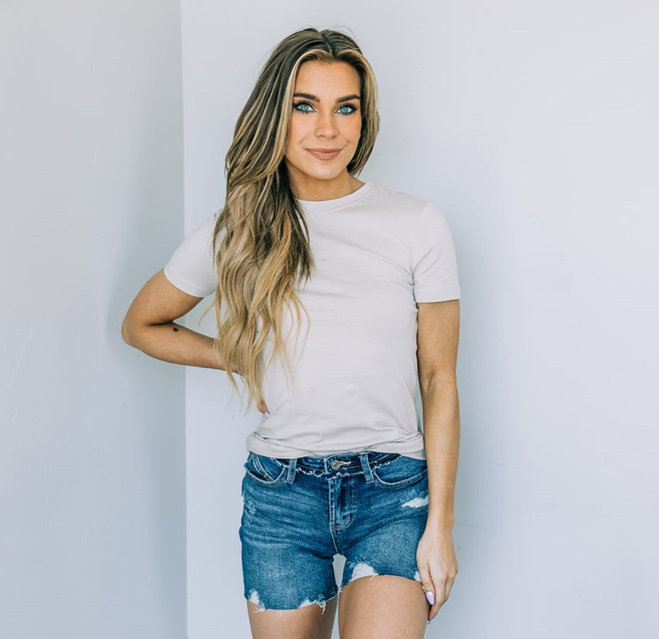Zenana Basic Crew Neck