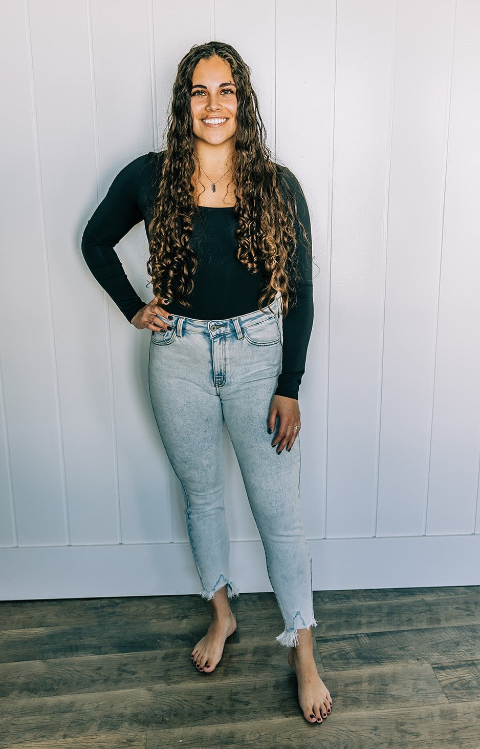 Kancan High-Rise Ankle Skinny Jeans