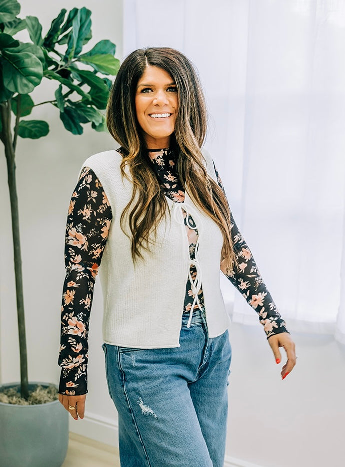 Campbell Sheer Floral Top