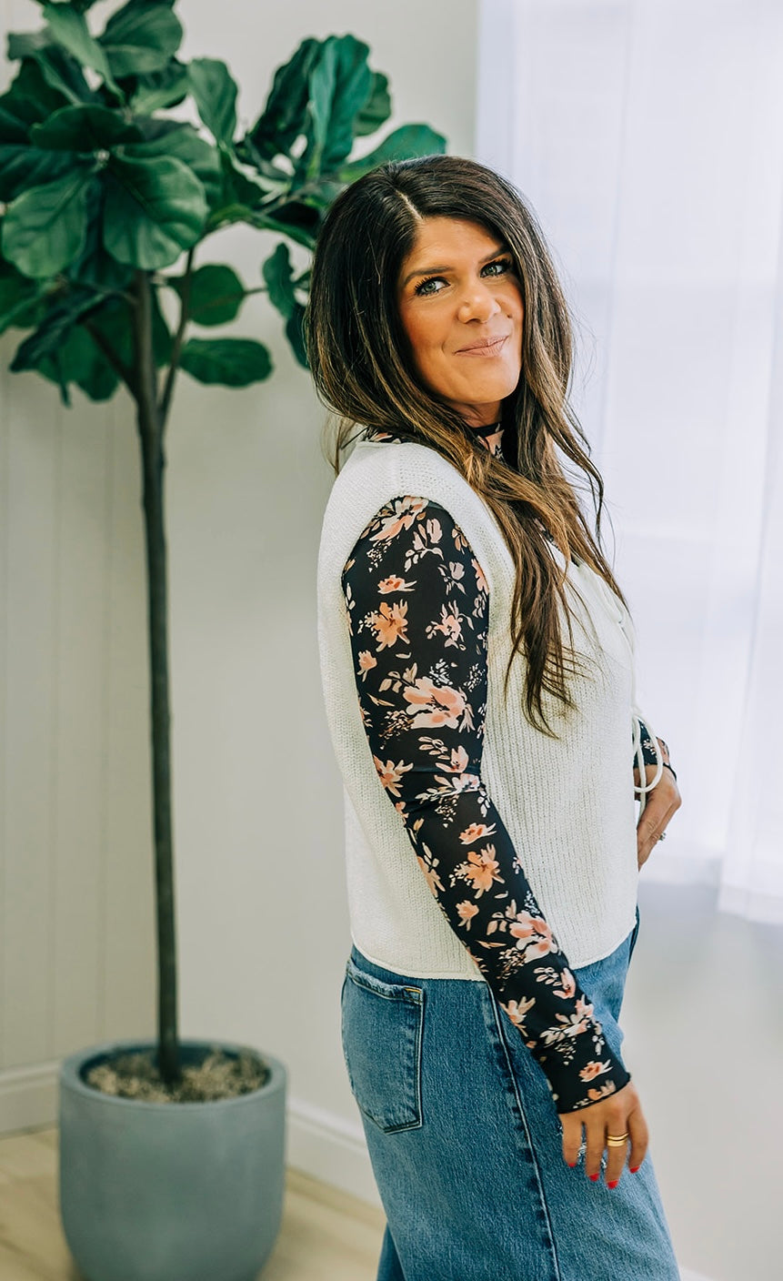 Campbell Sheer Floral Top
