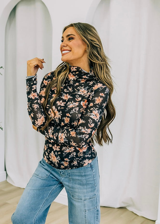 Campbell Sheer Floral Top