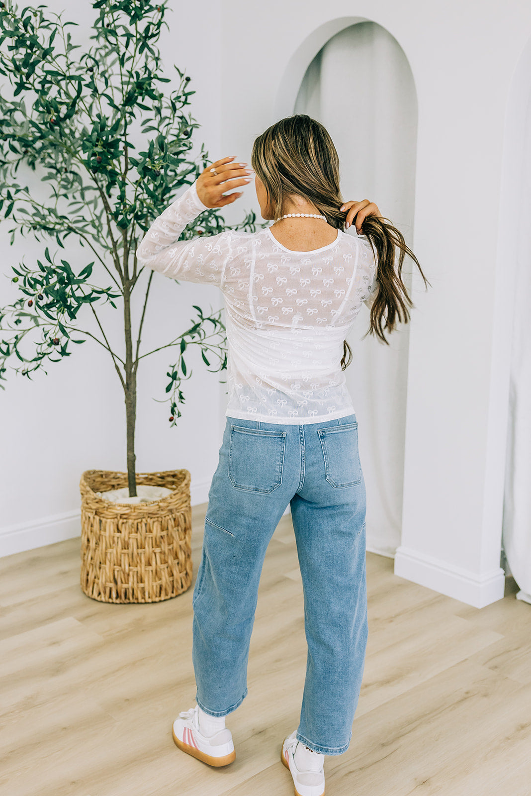 Bow Sheer Top