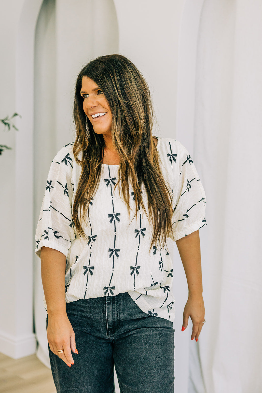 Liane Bow Top