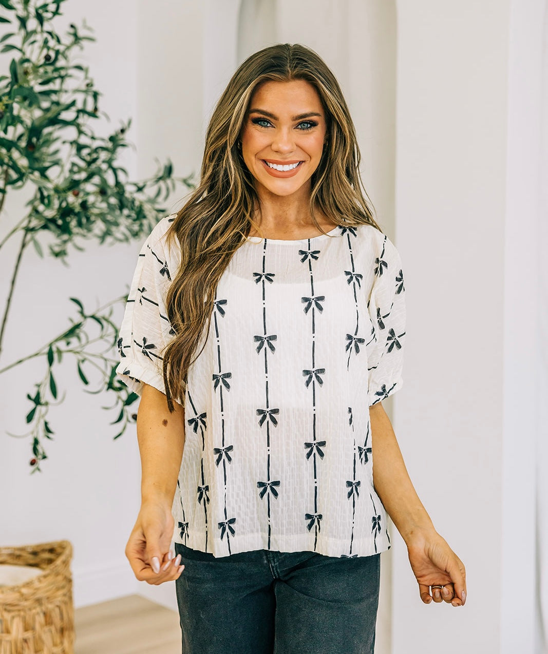 Liane Bow Top