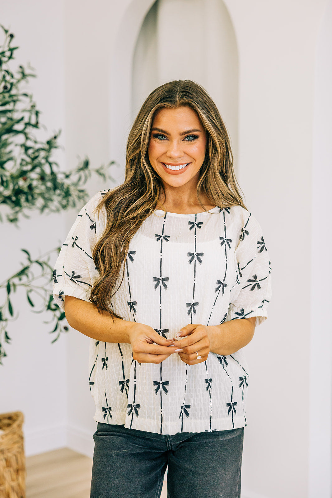 Liane Bow Top