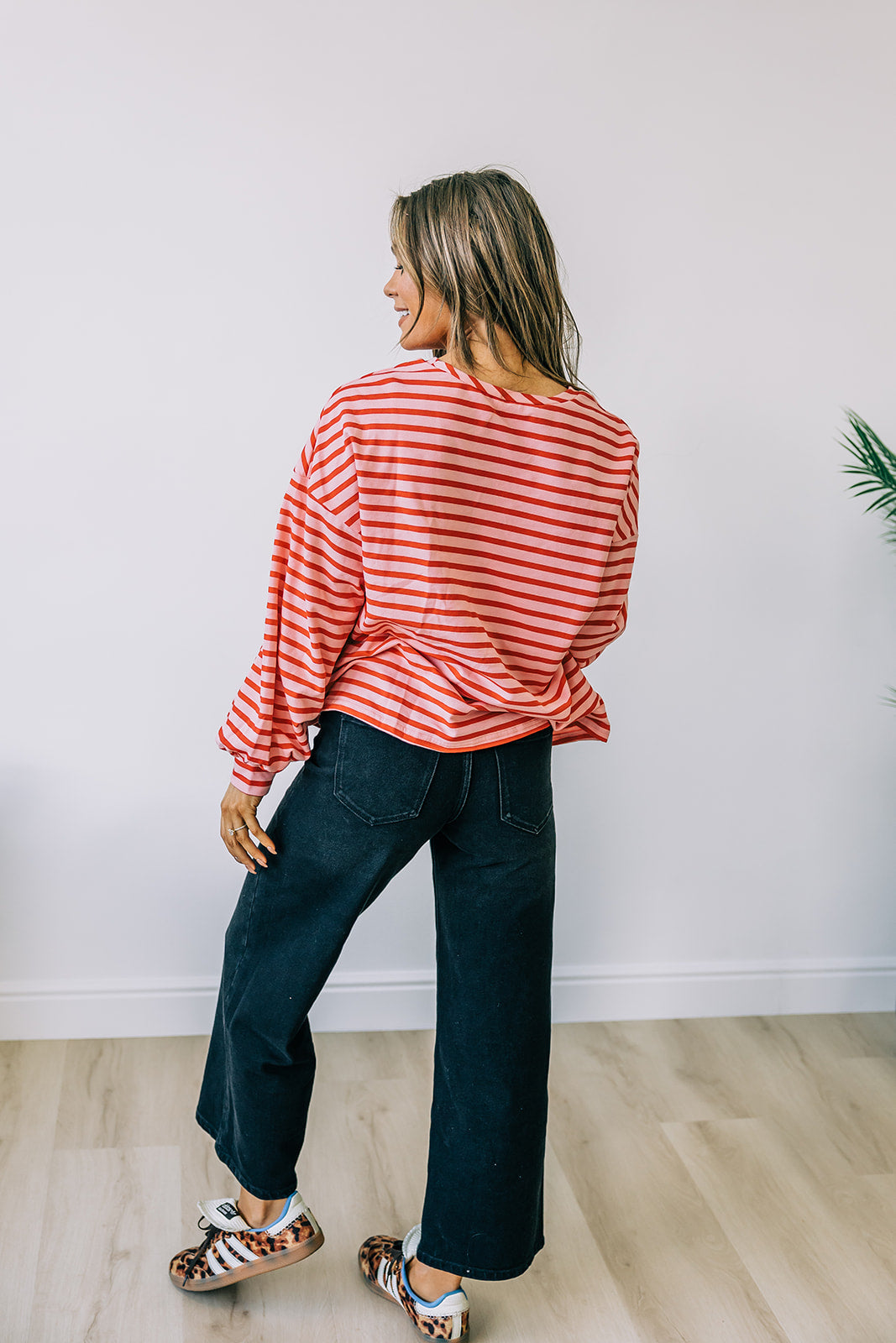 Simone Striped Sweatshirt