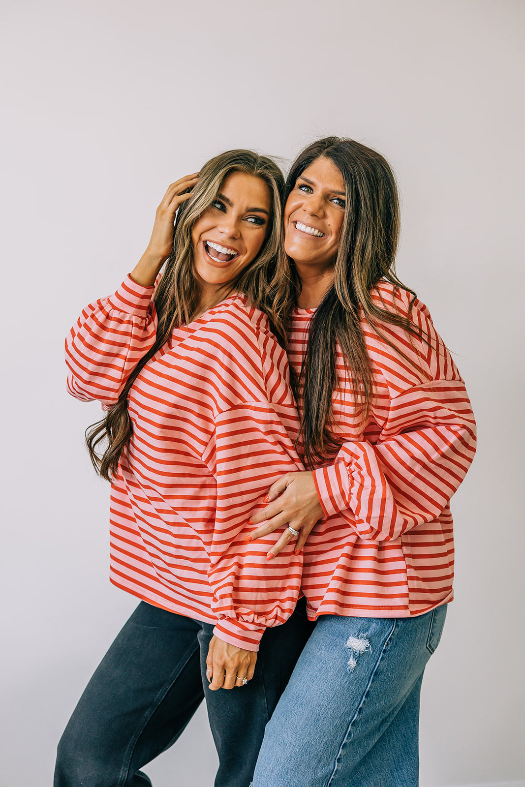 Simone Striped Sweatshirt