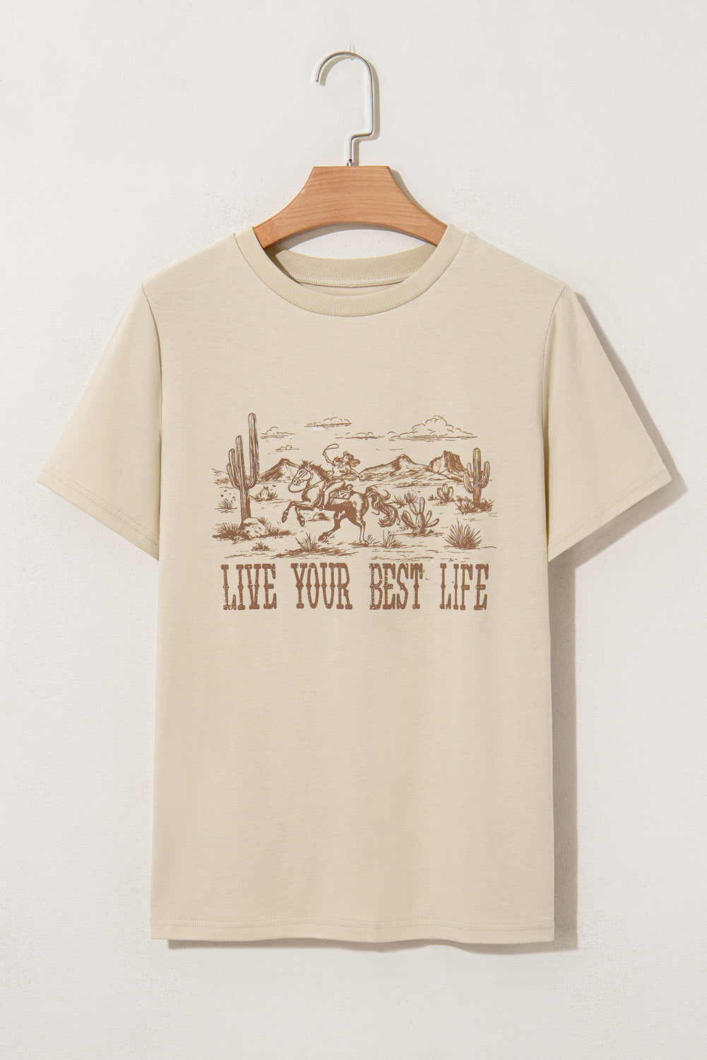 Live Your Best Life Cowgirl Graphic Tee