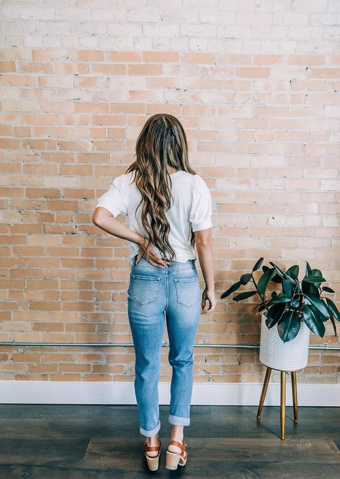 Kancan High-Rise Straight Denim