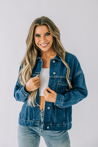 Teagan Oversized Denim Jacket