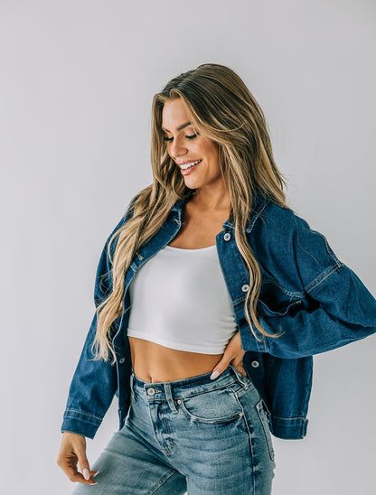 Teagan Oversized Denim Jacket