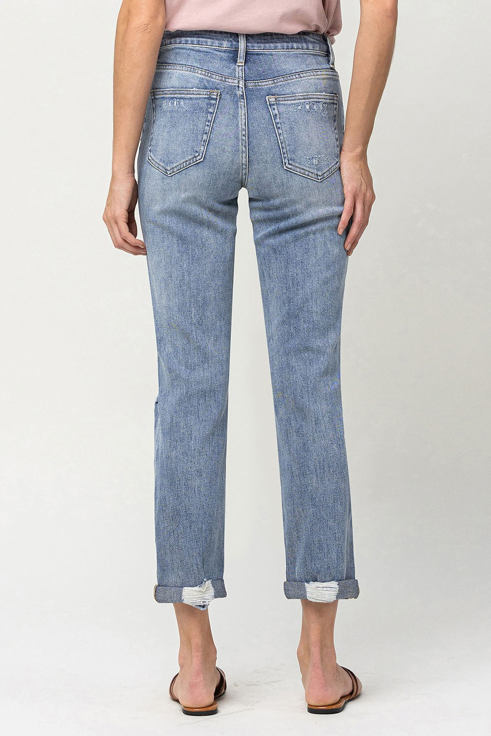 Vervet High-Rise Boyfriend Jeans