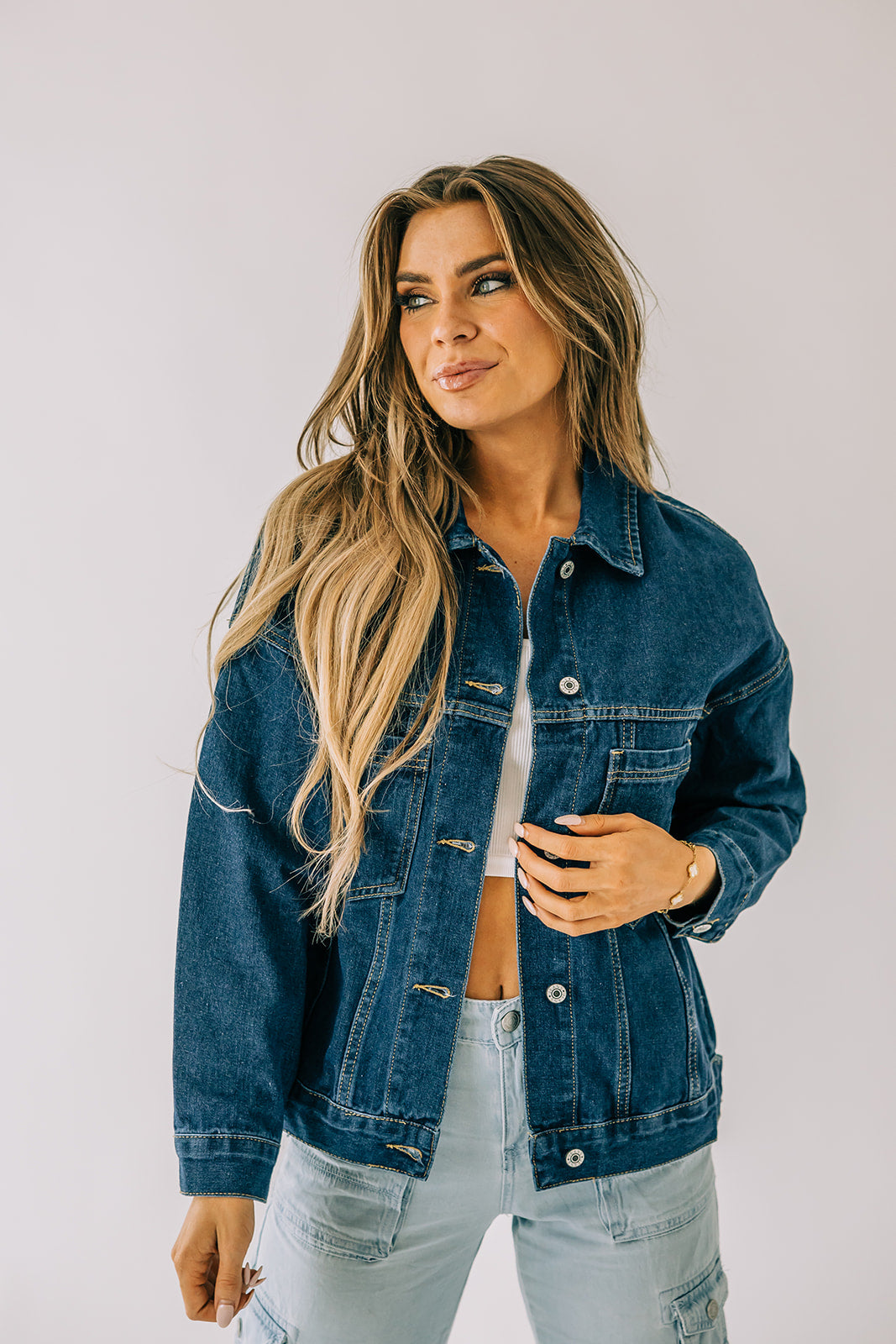 Teagan Oversized Denim Jacket