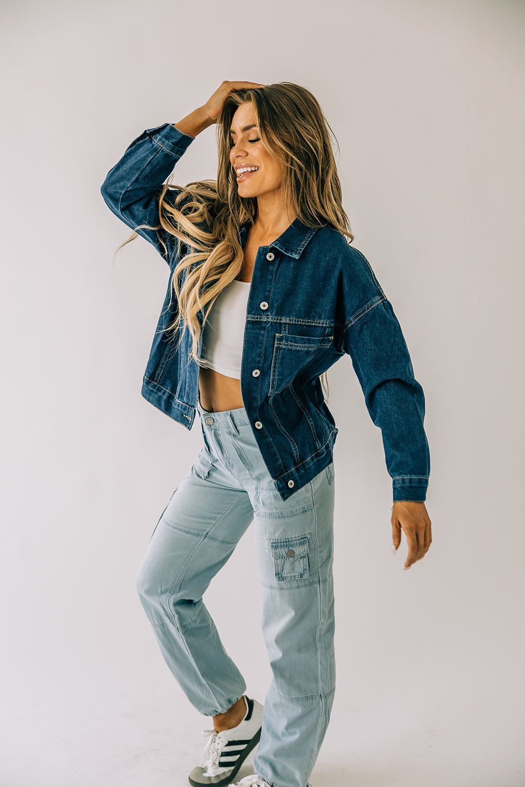 Teagan Oversized Denim Jacket