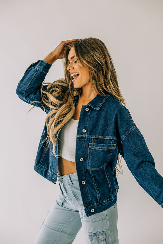 Teagan Oversized Denim Jacket