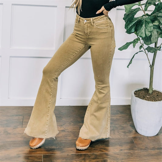 Vervet Tan Flares