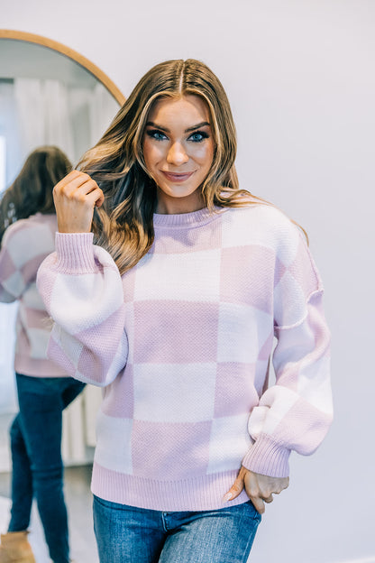 Chelsea Checkered Sweater