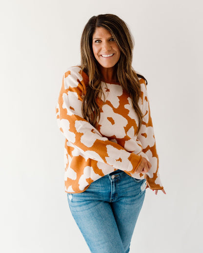 Shiloh Floral Sweater