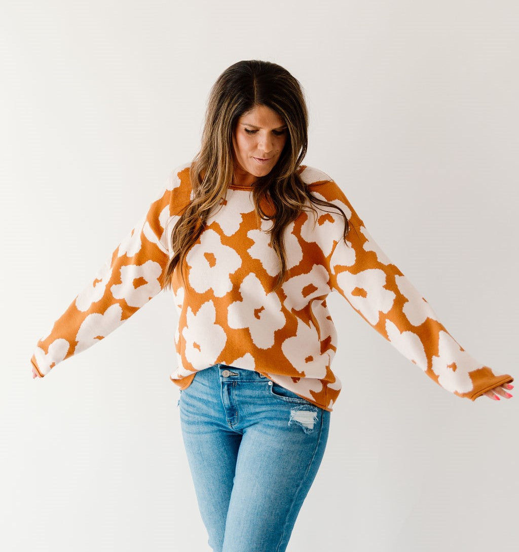 Shiloh Floral Sweater