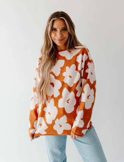 Shiloh Floral Sweater