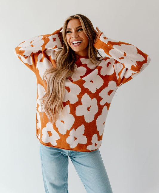 Shiloh Floral Sweater