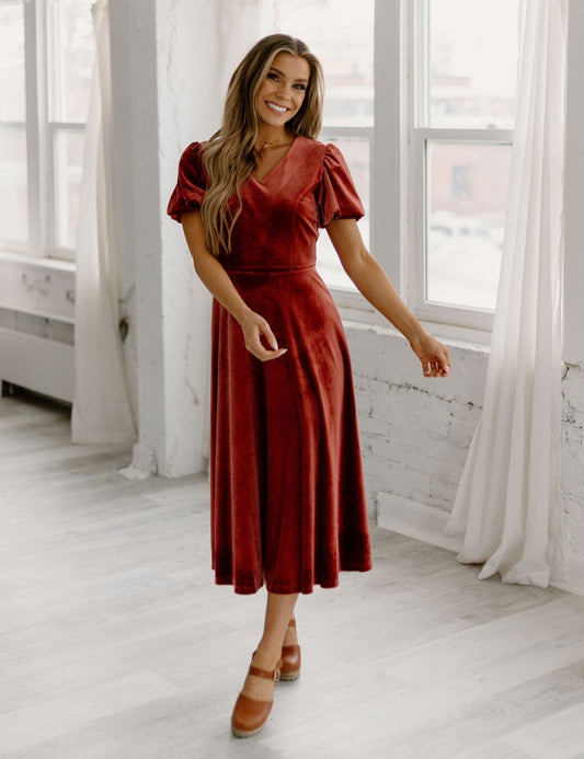 Maggie Velvet Dress