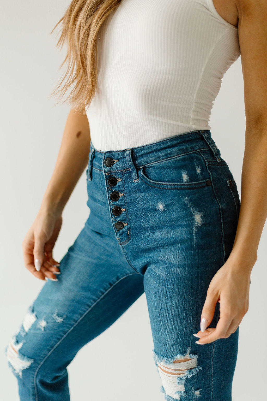 Judy Blue Crop Denim