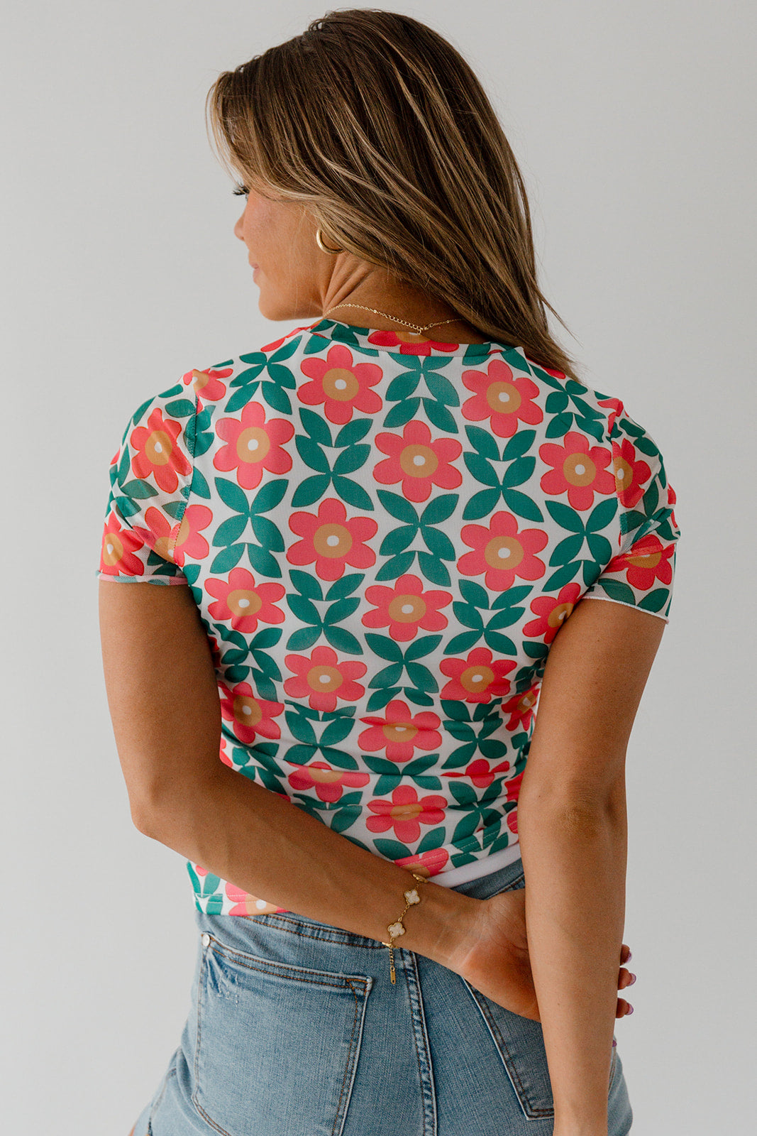 Brooke Retro Floral Top