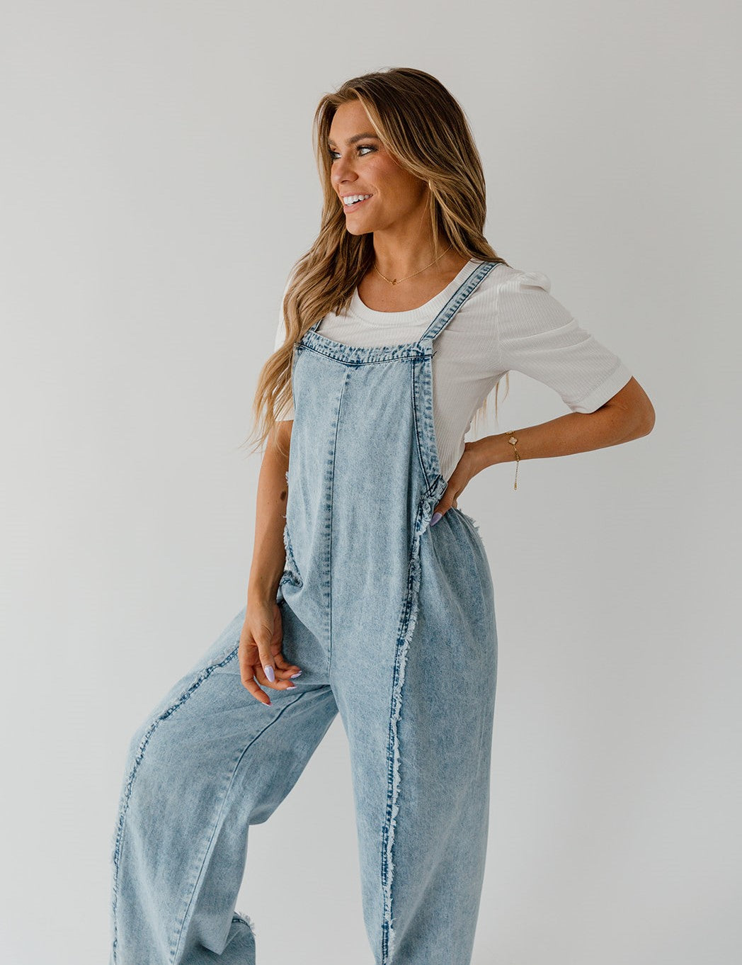 Nora 90 s Denim Overalls