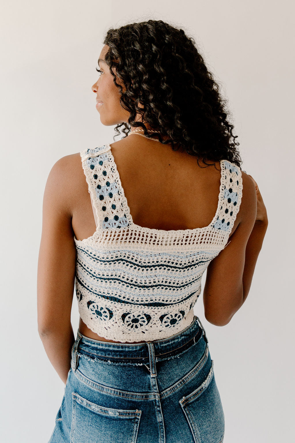 Adrian Crochet Top