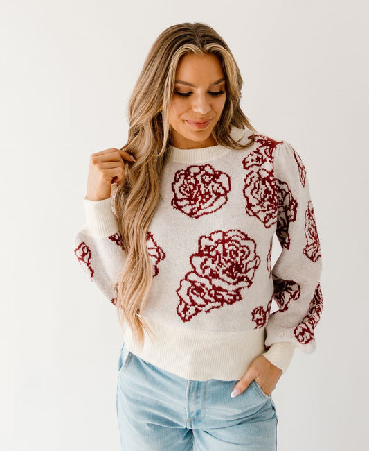 Felicity Floral Sweater