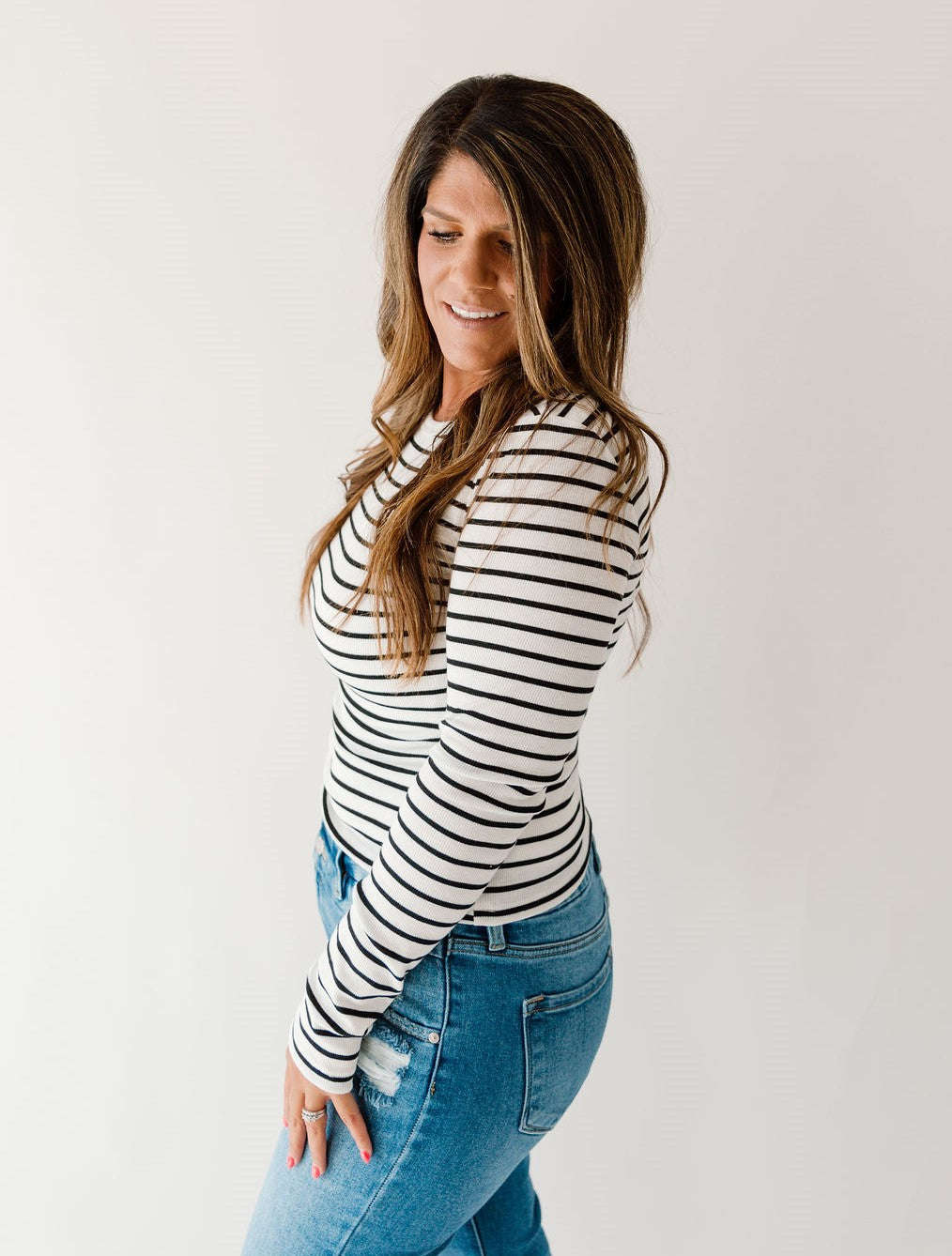 August Striped Top