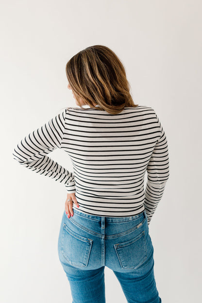 August Striped Top