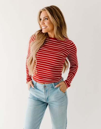 August Striped Top