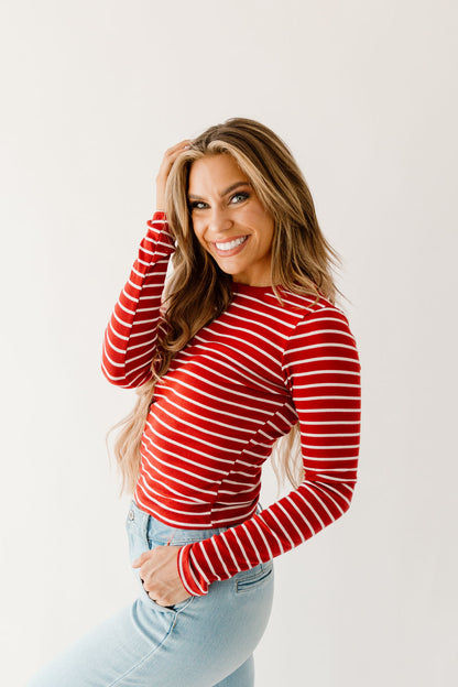 August Striped Top